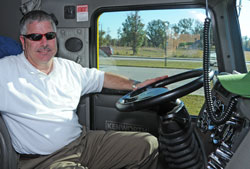 Truck Driver Ron Lang